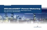 WirelessHART Power Metering - Emerson · in its electric bill. With WirelessHART power meters monitoring consumption, ... WirelessHART power meter can be easi ly integrated into Emerson’s