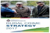 Heddlu Police RURAL CRIME STRATEGY 2017 · In 2017, for example, our officers used DNA evidence to secure a conviction ... Perhaps most importantly to our public, we ... Crime committed