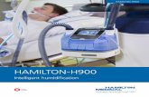 HAMILTON-H900 · 8 HAMILTON MEDICAL HAMILTON-H900 9. Remote control from the ventilator The unique ventilator connectivity option allows control of …