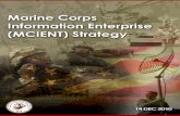 Marine Corps’ Information Enterprise Strategy Documents... · MARINE CORPS INFORMATION ENTERPRISE STRATEGY i v1.0 DOCUMENT CHANGE RECORD Version Number Date Description V …