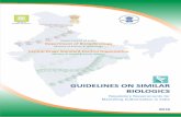 GUIDELINES ON SIMILAR BIOLOGICS - ableindia.in on Similar... · Government of India Department of Biotechnology Ministry of Science & Technology Central Drugs Standard Control Organizaon
