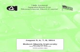 74th Annual Appalachian Gas Measurement Short Course · 74th Annual Appalachian Gas Measurement Short ... Purpose The Appalachian Gas Measurement Short Course was first ... This paper
