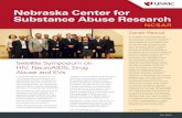 Nebraska Center for Substance Abuse Research · the Nebraska Center for Substance Abuse Research in the Department ... often relapsing brain disease, is ... Drs. Jospeh and Satterlee.
