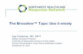 The Broselow™ Tape: Use it wisely - archive.nwhrn.org · Objectives List at least 3 benefits of “color-coding kids” Discuss exceptions to consider in length-based resuscitation
