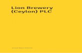 Lion Brewery (Ceylon) PLC - Carson Cumberbatch PLC · 4 Lion Brewery (Ceylon) pLC Annual report 2015/16 CHIeF exeCuTIve’S revIeW executive Summary The year was an extremely challenging
