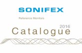 Catalogue 2016 - Sonifex Ltd · B = Signal Presence Detector C = Fixed Speaker EQ ... can be accessed for room-equalisation ... Noise: More than 80dB below full output