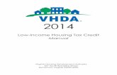 Low-Income Housing Tax Credit Manual · Virginia Housing Development Authority 601 South Belvidere Street Richmond, Virginia 23220-6500 2014 Low-Income Housing Tax Credit Manual