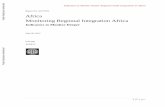 Africa Monitoring Regional Integration Africa - …documents.worldbank.org/curated/en/... · Africa Monitoring Regional Integration Africa Indicators to Monitor Deeper May 28, 2015