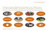 Improving Opportunities for Women in Smallholder … · Improving Opportunities for Women in Smallholder-based ... Improving Opportunities for Women in Smallholder-based ... 1 and