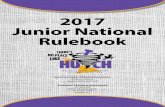 2017 Junior National Rulebook - Chianina Associationchicattle.org/wp-content/uploads/2017/04/RULEBOOK_2017_FINAL.… · 2017 Junior National Rulebook. Juniors! Be prepared to follow