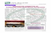 CRAC BULLETIN - dsf.gov.mo · Committee for the Registry of Auditors and Accountants 1 January 2016 As of 31st December 2015, the number of registered auditors, registered accountants,