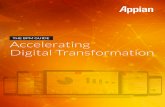 THE BPM GUIDE Accelerating Digital Transformation .APPIAN BPM GUIDE 3 WHAT IS BPM? Business Process