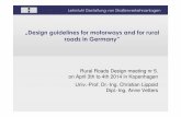Design guidelines for motorways and for rural roads …nmfv.dk/wp-content/uploads/2014/04/Design-guidelines-for-motorways... · „Design guidelines for motorways and for rural ...