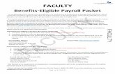 Benefits Eligible Payroll Packet - managers.hr.gsu.edu · The Payroll office will verify your information and complete section 2 in the I‐9 Management System. Payroll Office Address
