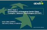 JRA1 Task 1 Investigation of Emerging Carrier Class ... · Investigation of Emerging Carrier Class Transport Network Technologies (CCTNT ... point-to-multipoint and ... Carrier Class