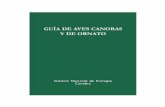 GUÍA DE AVES CANORAS Y DE ORNATO - uv.mx · descriptivas de 39 especies. En 1985 se publicó un cartel ilustrado con 61 especies y en 1988 la Dirección General de Conservación