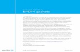 C H A N G E C O N T R O L EPDM gaskets - CurTec · Change control: EPDM gaskets September 2014. What is EPDM? Ethylene Propylene Diene Monomer (EPDM) is the precise term for a type