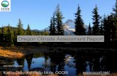 Oregon Climate Assessment Report · Oregon Climate Assessment Report Kathie Dello and Philip Mote, OCCRI photo credit: Dudley Chelton. hb 3543 • the ... • Chapter 5 - Vegetation