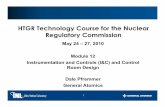 HTGR Technology Course for the Nuclear Ct Rl i … Modules HTGR... · HTGR Technology Course for the Nuclear ... startup and shutdown main steam temperature control ... Main Steam