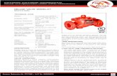 DELUGE VALVE MODEL-D1 - fireguard-uk.com · Deluge Valve is known as a system control valve in a deluge system, used for fast application of water in a spray system. Deluge valve