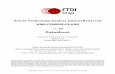 Future Technology Devices International Ltd - FTDI · Copyright © 2010 Future Technology Devices International Limited 1 Document Reference No.: FT_000148 USB-COM232-PLUS4 Datasheet