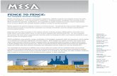 FENCE TO FENCE - MESA Cathodic Protection & … · Beginning with the initial evaluation of the existing cathodic protection program, MESA gathers information from ... Refineries