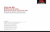 NAB Home Insurance · NAB Home Insurance Policy Document Product Disclosure Statement Issuer Allianz Australia Insurance Ltd (referred to as Allianz) ABN 15 000 122 850