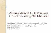 A Case Study on OHS Practices in Steel Re-rolling … amjad.pdf · Case study of Corus Engineering ... Case study of Ittehad Steel ... A Case Study on OHS Practices in Steel Re-rolling