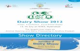 In Association with - Dairy show 2014dairyshow.in/images/Dairyshow_event_catalog_2012.pdf · Chairman, Agriculture & food processing committee, FAPCCI. Andhra Pradesh’s dairy sector