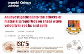 An investigation into the effects of material properties ... · An investigation into the effects of material properties on shear wave velocity in rocks and soils ... Hong Kong Geoguide