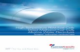 High Temperature PEM Fuel Cells Direct Methanol … · nique governing in alkaline water electrolysis application. The latest direction of development in alkaline water electroly-