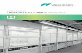 LABORATORY FUME CUPBOARD I USER MANUAL … · separate assembly instructions for laboratory fume cupboards. ... Each laboratory fume cupboard may only be subjected to ... stress according