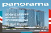 panorama - idacs.uk.com · 08 Preassembled solution for Huawei Data Centre 09 A fibre optic network for Al Reem Island ... tested prior to handover. Datwyler used Category 6 cable,