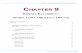 Chapter 9 · Chapter 9: Expense Recognition ... accounting rules for financial and tax reporting differ significantly, and, in ... 9 Financial reporting depreciation expense $300