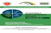 QUARTERLY PERFORMANCE REPORT - uphcp.gov.bduphcp.gov.bd/cmsfiles/files/QPR 2016-04-OCT-DEC(1).pdf · ADB Asian Development Bank ... This Quarterly Performance Report ... implementation
