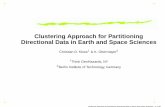Clustering Approach for Partitioning Directional Data … · Clustering Approach for Partitioning Directional Data in Earth and Space Sciences Christian D. Klose1 & K. Obermayer2