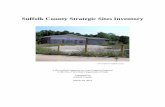 Suffolk County Strategic Sites Inventory · Suffolk County Strategic Sites Inventory A brownfield in Suffolk County ... Grumman, Fairchild, and Republic Aviation, to name a few. These