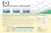 Alkylbenzene Lubricants - National Ref · Alkylbenzene Lubricants ... for initial oil flushing helps remove mineral oil and contaminants in preparation for a final ... Castrol SW32