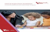 Clinical Supervision Guidelines - education.vic.gov.au · components (supervisor ... supervision commences with an educative activity ... the context and process are tailored to the