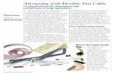 Designing with Flexible Flat Cable - Ibex Eng · Designing with Flexible Flat Cable ... silicone rubber jacket, and the use of high-flex conductors, make it twice as flexible as other