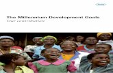 Roche - The Millennium Development Goals · Forming global partnerships for development ... Initiative, which aims to ... cal student teachers Supporting the ICRC to