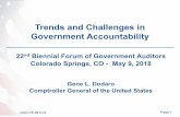 Trends and Challenges in Government Accountability - gao.gov · Global Security Debt and Fiscal Outlook . Economics, Trade, & Connectedness . Trends Affecting Government & Society