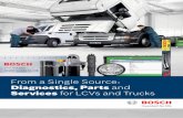 From a Single Source: Diagnostics, Parts and Services … · From a Single Source: Diagnostics, Parts and ... Same warranty as for new parts Truck alternator. 4 ... simple spare parts