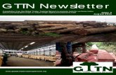 GTTN Newsletter GTTN Newsletter Page 1 · GTTN Newsletter 3 1 GTTN Newsletter Page 1 Issue 3 August 2015 GTTN Newsletter A newsletter from the Global Timber Tracking Network to promote