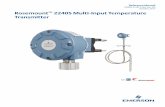 Rosemount 2240S Multi-Input Temperature Transmitter · Reference Manual 00809-0100-2240, Rev DA October 2017 Rosemount™ 2240S Multi-Input Temperature Transmitter