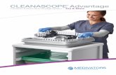 CLEANASCOPE Advantage - Medivators Cleanascope... · The CLEANASCOPE ® Advantage Transport and Short-term Storage System protects your endoscopes and other delicate equipment by