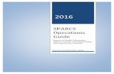 SPARCS Operations Guide - New York State …€¦ · SPARCS Operations Guide ... Inpatient and outpatient data must be submitted on separate submissions. ... lick ZRegister for an