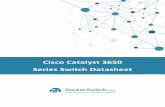 CISCO SWITCH CATALYST 3650 SERIES DATA …router-switch.com/media/upload/product-pdf/cisco-catalyst-3650... · Each Cisco Catalyst 3650 switch/stack can operate as the ... the Cisco