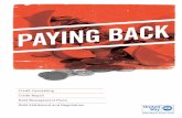 PAYING BACK - Austin Nonprofit | Community Charity · PAYING BACK | United Way for Greater Austin FINANCIAL TOOLKIT Providers offer to repair credit for a fee by disputing inaccurate