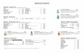 BOISSONS - restaurant-terre-et-mer-labege.comrestaurant-terre-et-mer-labege.com/wp-content/uploads/2018/06/BAT... · durable, l’eau San ... DU JOUR ENTRÉE DE L’INSTANT OU SALADE